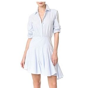 Jason Wu Light Blue Asymmetrical Shirt Dress
